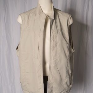 Scottevest Cream Quilted Vest